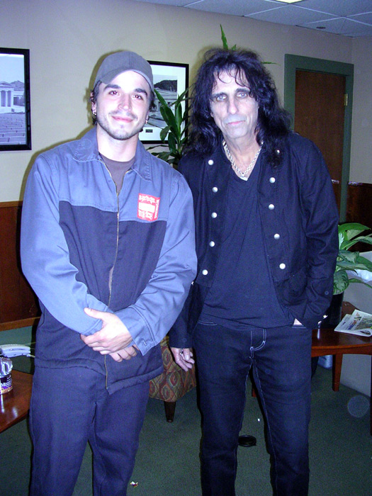 Tim and Alice Cooper