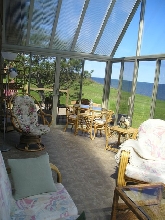 Sunroom inside