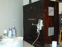 back of cage