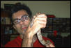 Greg and juv. Boa constr. imperator