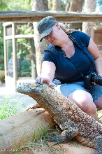kingsnake.com staff visit the St. Augustine Zoological Park and Alligator F