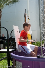 Action at the kingsnake.com charity dunk tank.