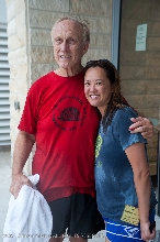 Action at the kingsnake.com charity dunk tank.