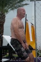 Action at the kingsnake.com charity dunk tank.