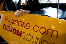 kingsnake.com' Reptile Powered Racecar at the 2009 NRBE