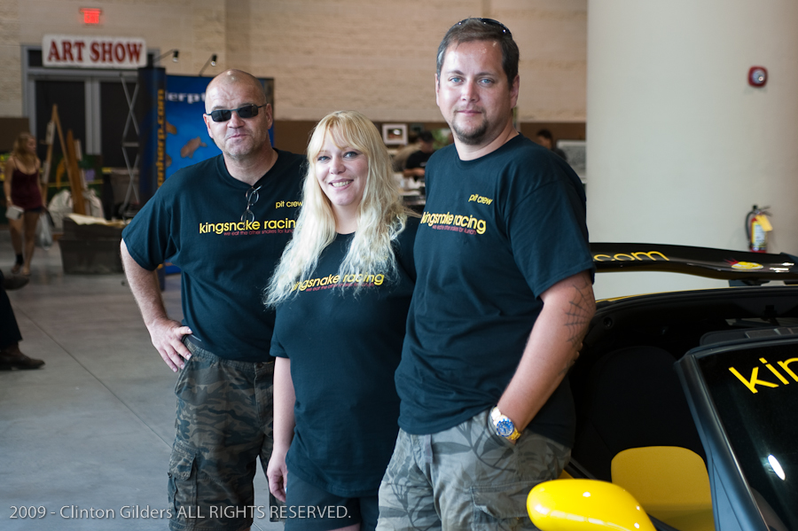 kingsnake.com' Reptile Powered Racecar at the 2009 NRBE