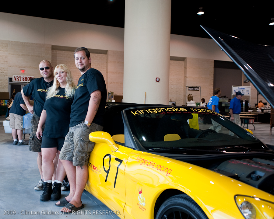 kingsnake.com' Reptile Powered Racecar at the 2009 NRBE