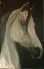 my painting of a horse