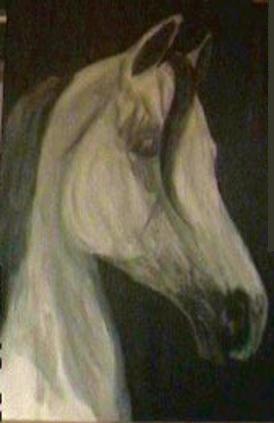 my painting of a horse
