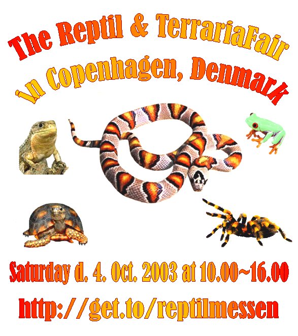 Reptil and TerrarieFair in Denmark