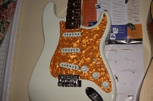 Starting on my gold strat