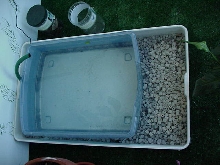 Step One of construction