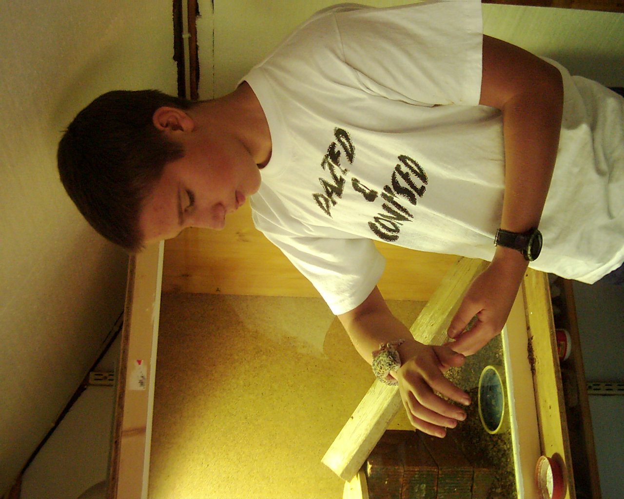Me in the shed