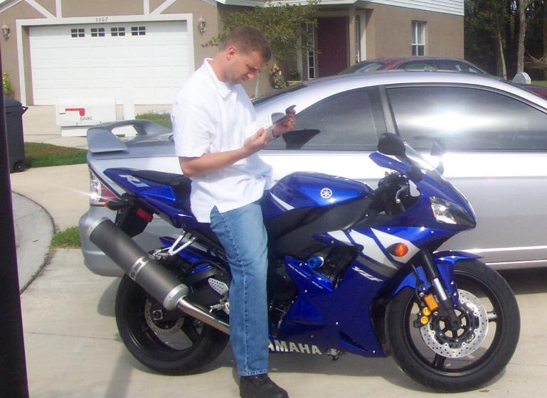 Lance on Yamaha