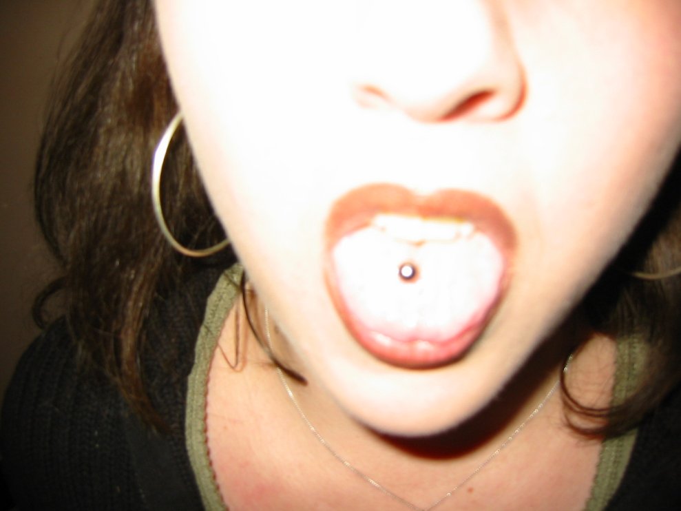 My tongue stud