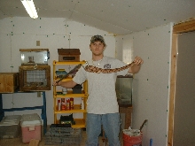 Me with a Southern Copperhead