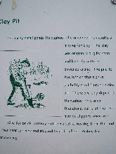 Clay pit sign at Crossley