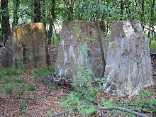 Loading platform remnants