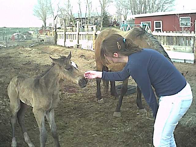 Missy and baby