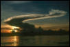 Amazon sunset