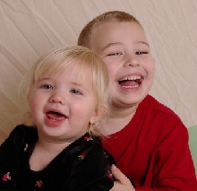 August and Aeryn XMas 2006