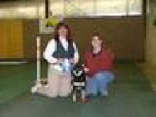 Taiko UKC Agility titling leg