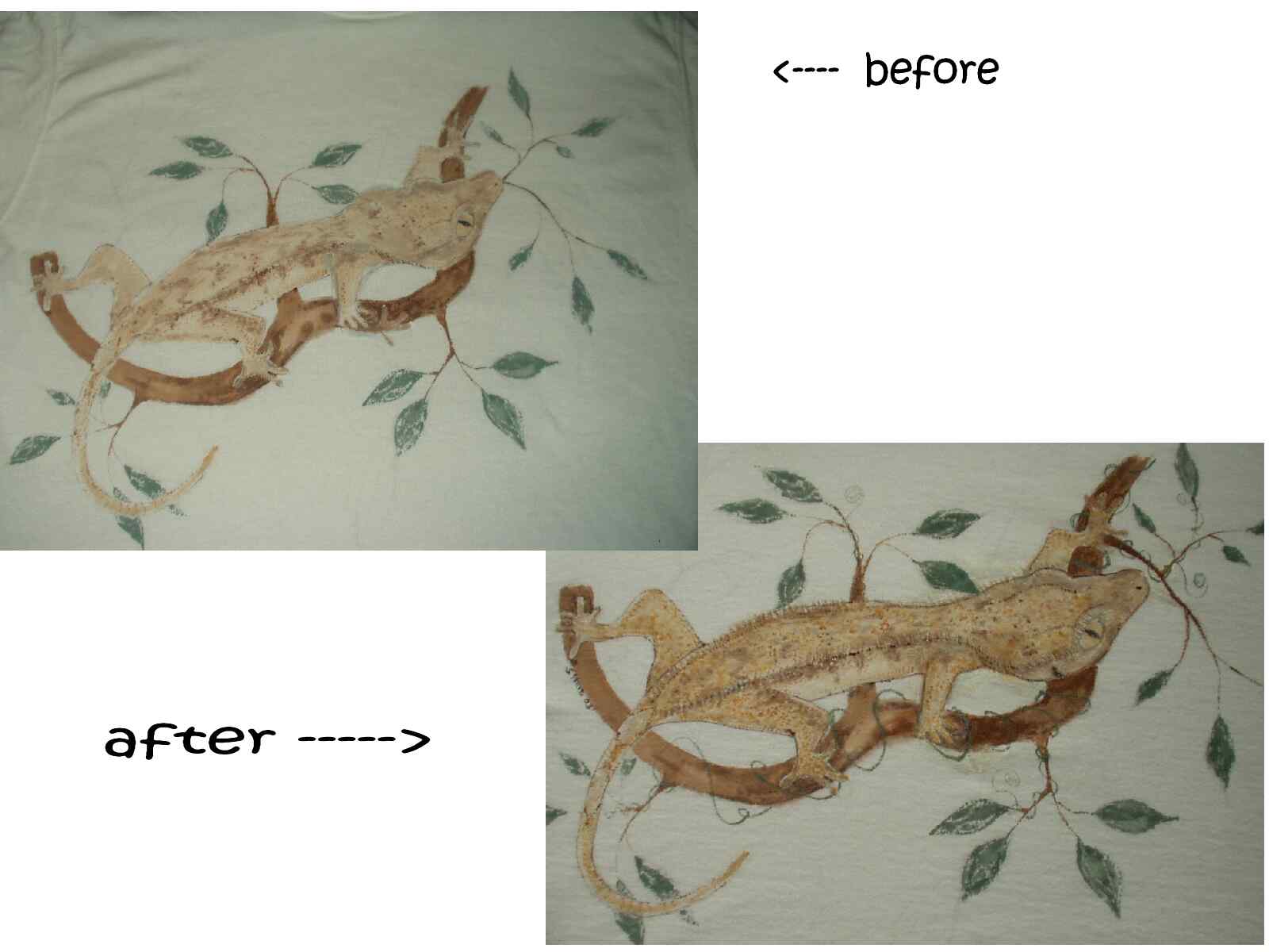 before and after