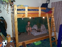 the retics and tommys bed