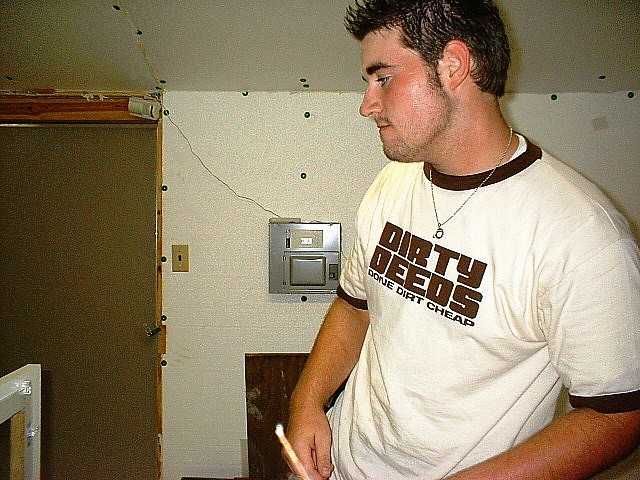 Me in the snake shed