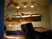 Blackthoat Monitor cage shot
