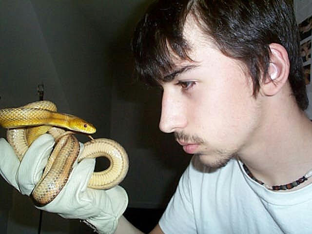 me and my yellow rat