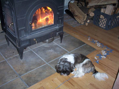fireplace