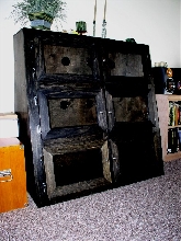 new slant front multi-unit caging