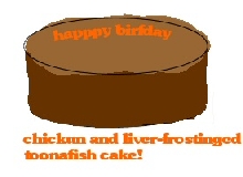 birfday cake!