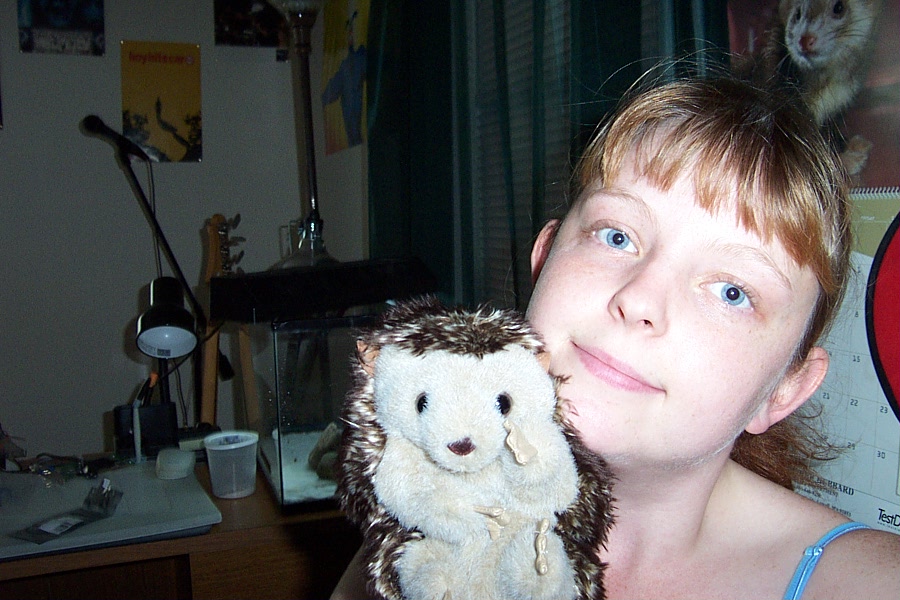 me and my hedgie