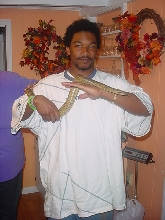 my brother with anaconda