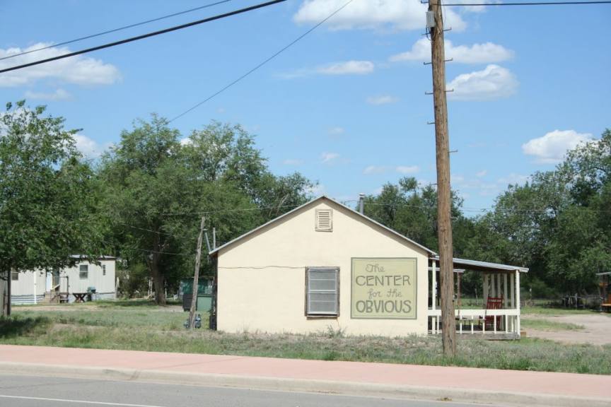 Center For The Obvious