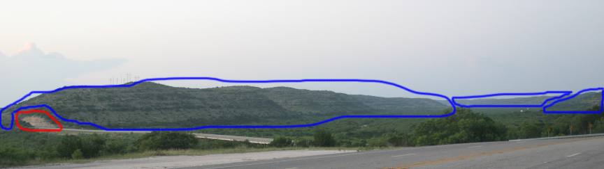 Hwy. 277 habitat.