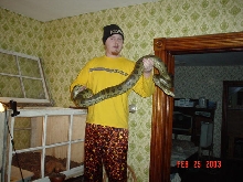 Female Green Anaconda