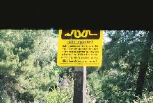 rattle snake sign