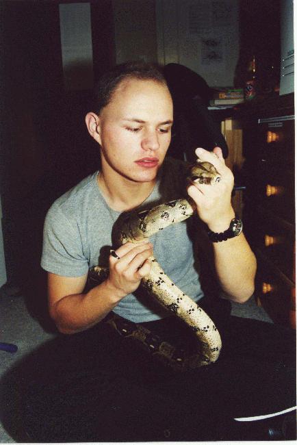 Me with a Boa