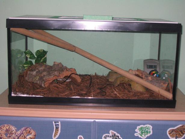 casper's temproary 15 g long enclosure