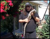 Me and my Blue Tegu "Tegan"