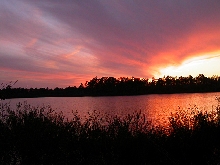 Sunset at Camel Lake