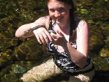 Garter snake I caught
