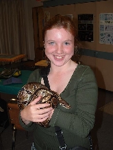 Ball python and I