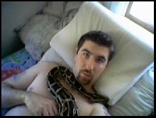 Me & my burm shirtless
