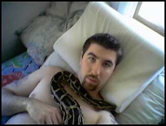 Me & my burm shirtless
