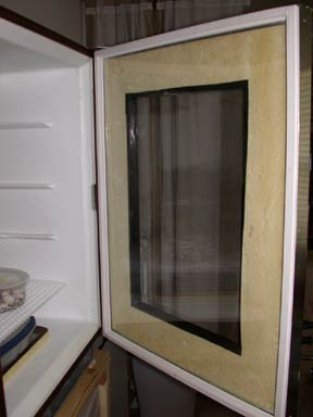 Incubator inside door