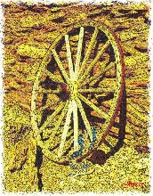 wagon wheel  Way Out West